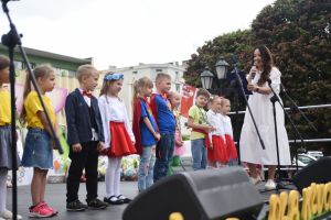 Piknik na kluczborskim rynku z udziałem wszystkich przedszkolaków Gminy Kluczbork