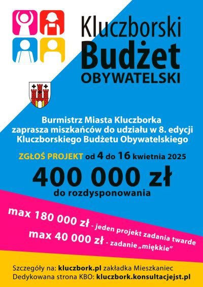 plakat Zgłoś projekt do KBO